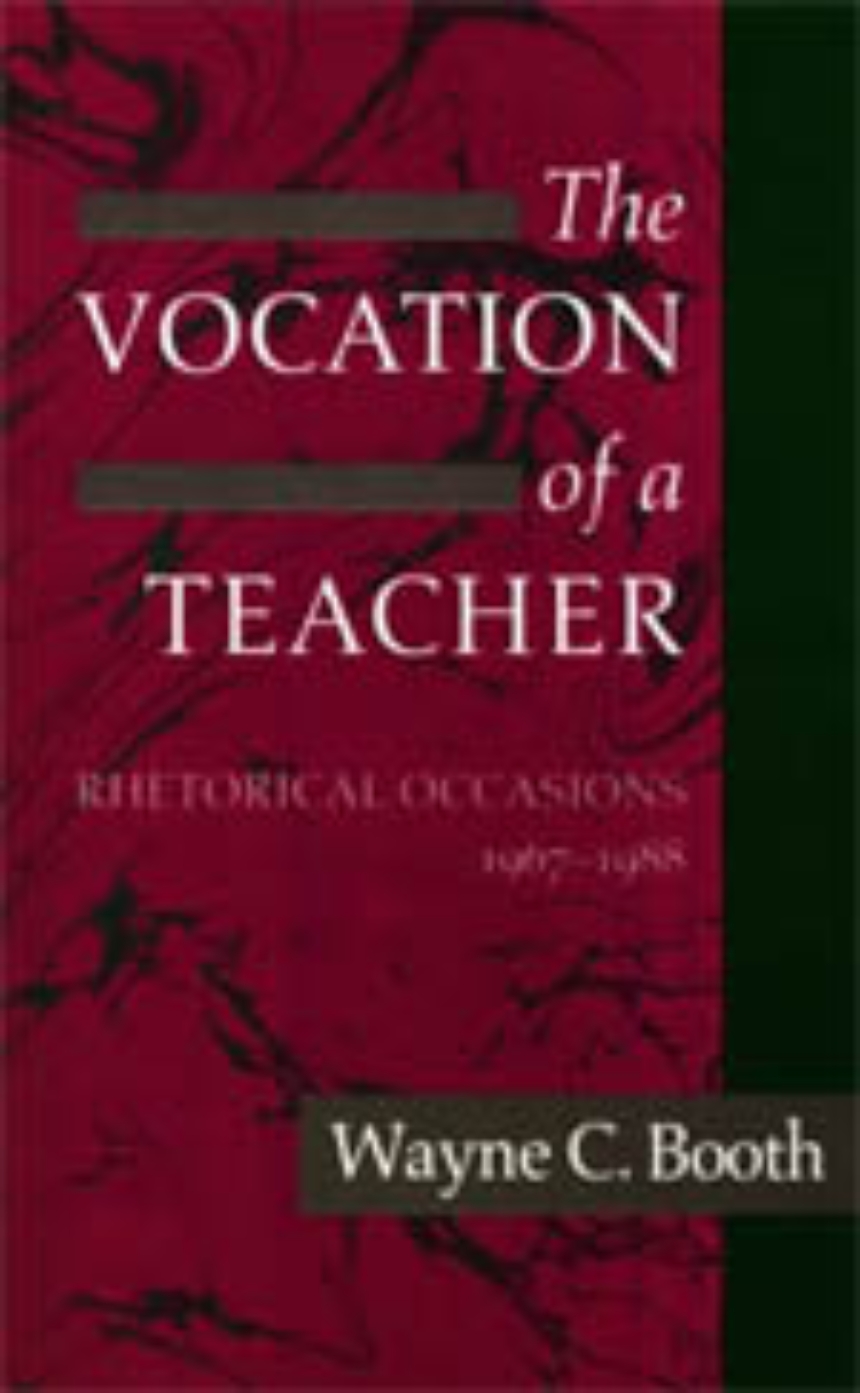The Vocation of a Teacher