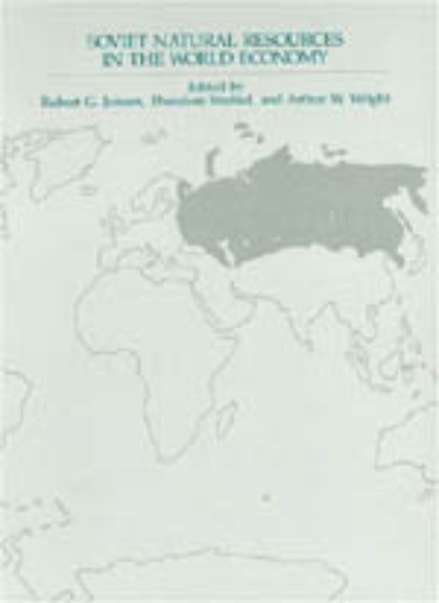 Soviet Natural Resources in the World Economy