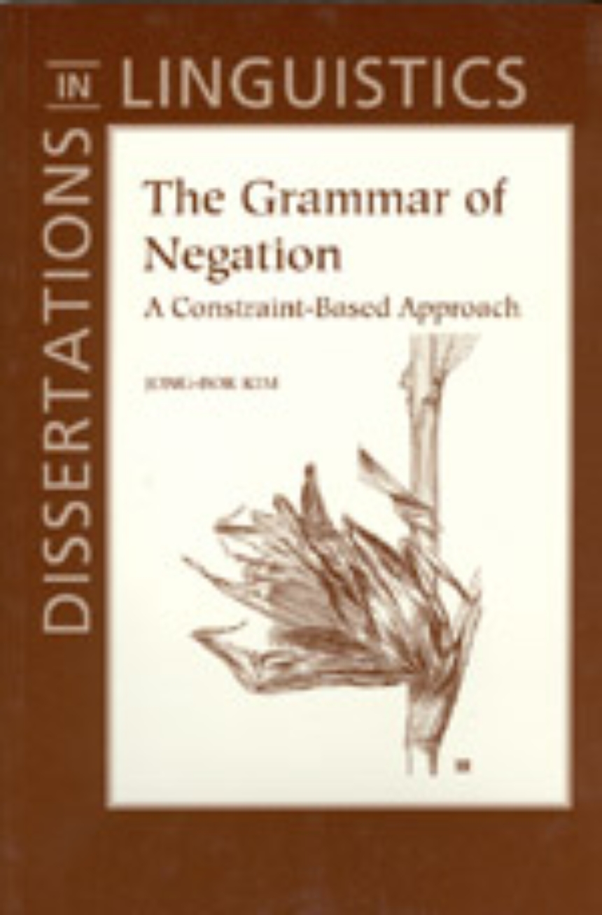 The Grammar of Negation