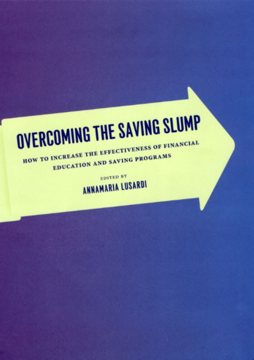 Overcoming the Saving Slump
