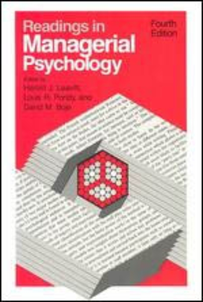 Readings in Managerial Psychology