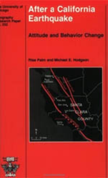 After a California Earthquake: Attitude and Behavior Change