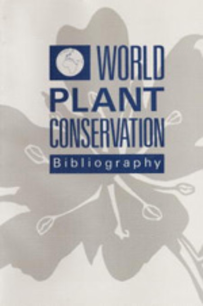 World Plant Conservation Bibliography