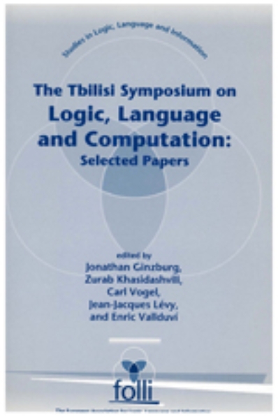 The Tbilisi Symposium on Logic, Language and Computation: Selected Papers