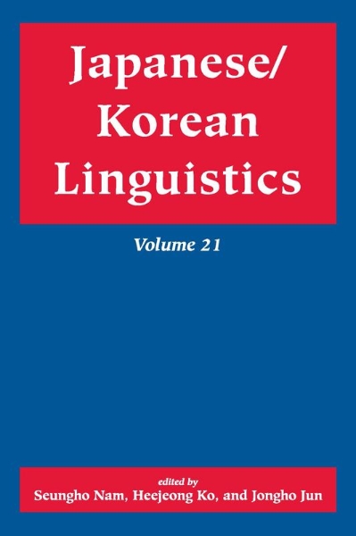 Japanese/Korean Linguistics, Volume 21