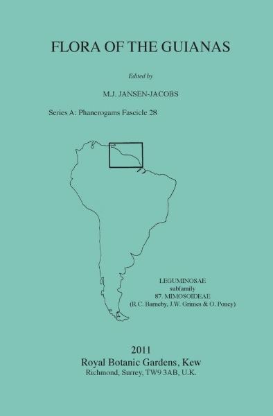 Flora of the Guianas Series A: Phanerogams Fascicle 28: Leguminosae Subfamily 87. Mimosoideae.