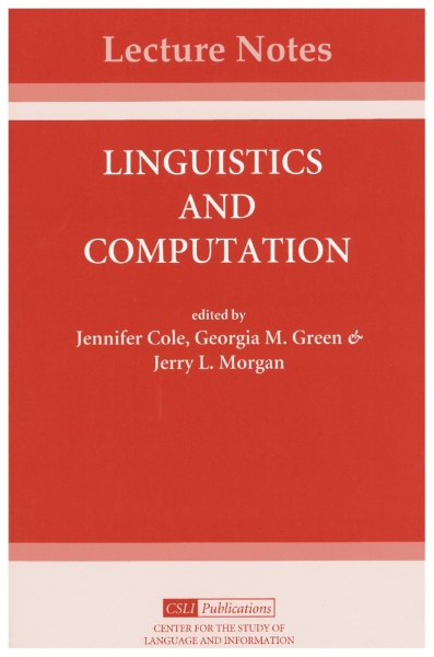 Linguistics and Computation