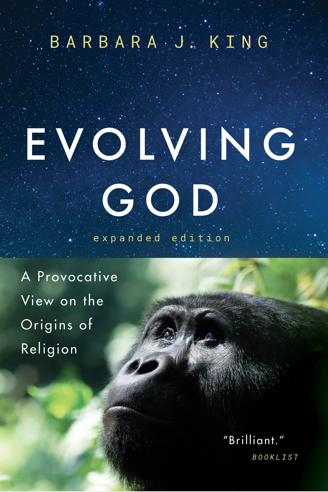 jacket image for Barbara J. King's Evolving God