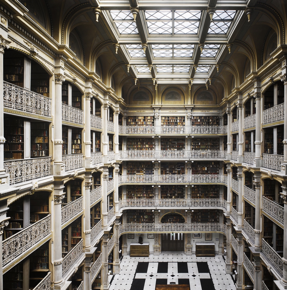 George Peabody Library; Baltimore USA