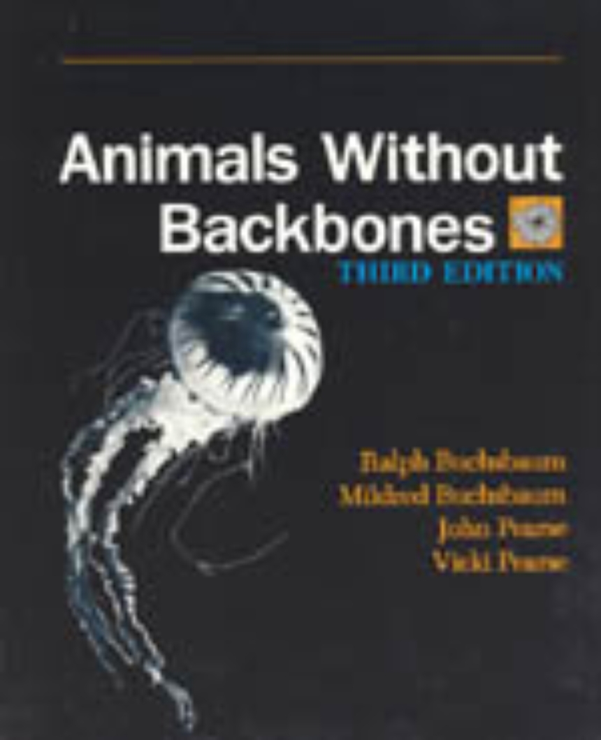 Animals Without Backbones: An Introduction to the Invertebrates, Buchsbaum,  Buchsbaum, Pearse