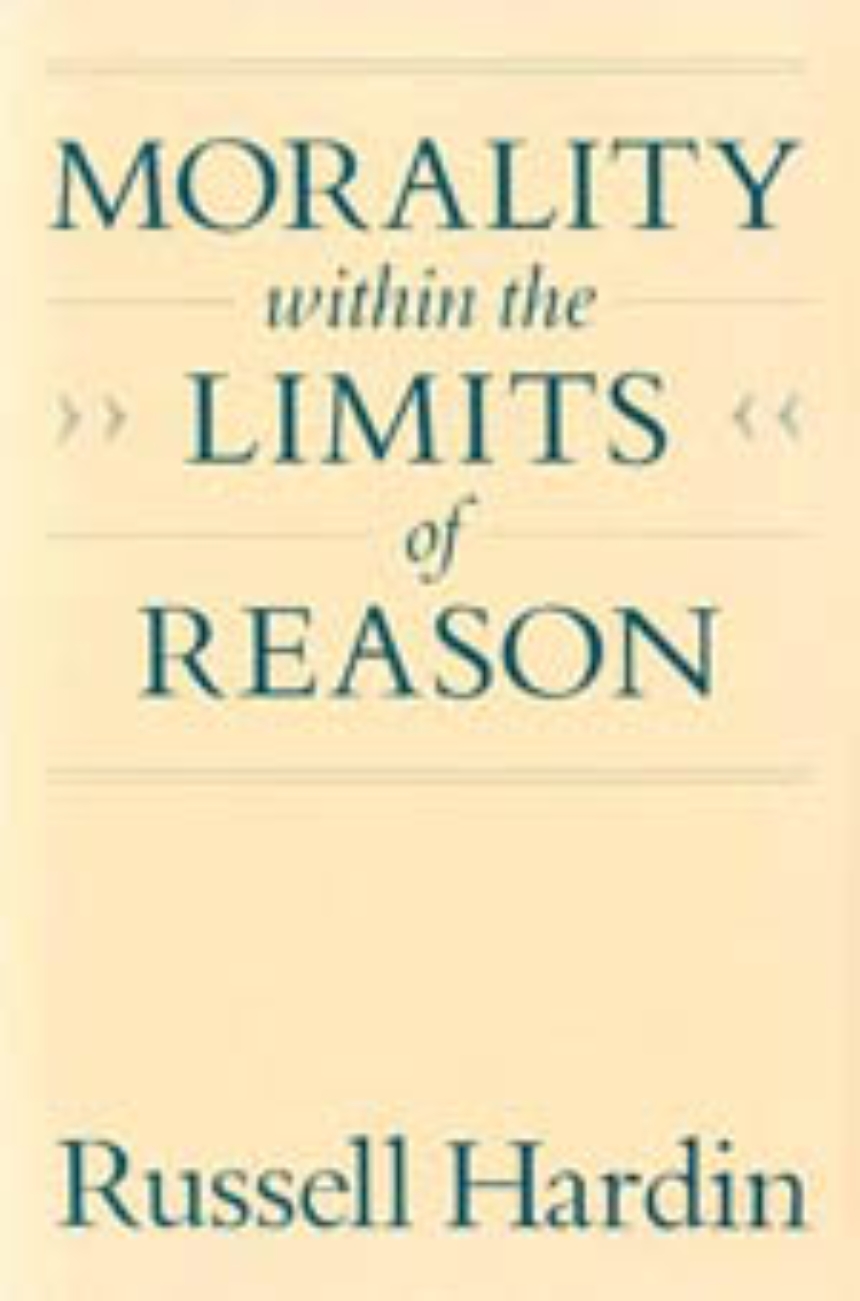 Morality within the Limits of Reason