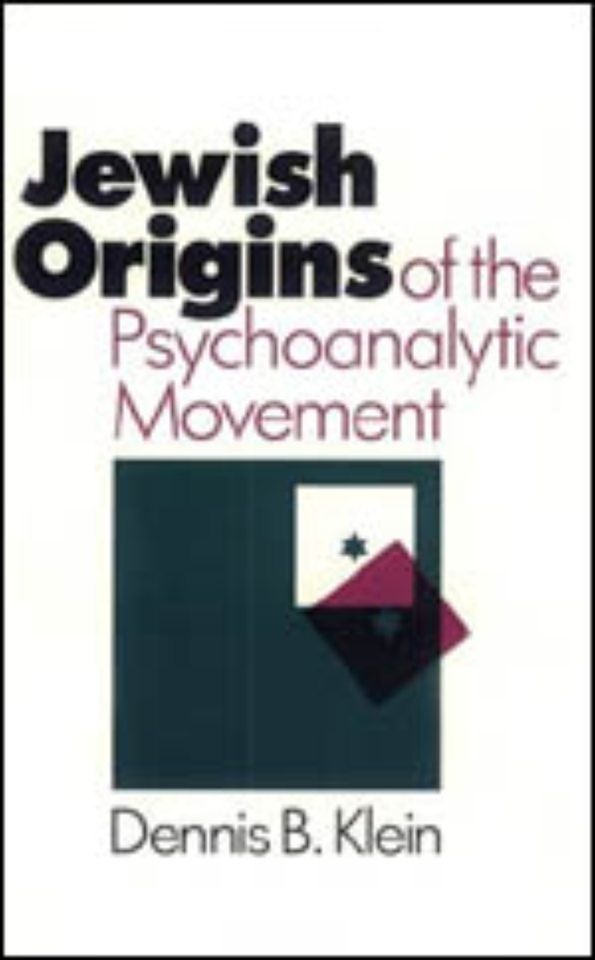 Jewish Origins of the Psychoanalytic Movement