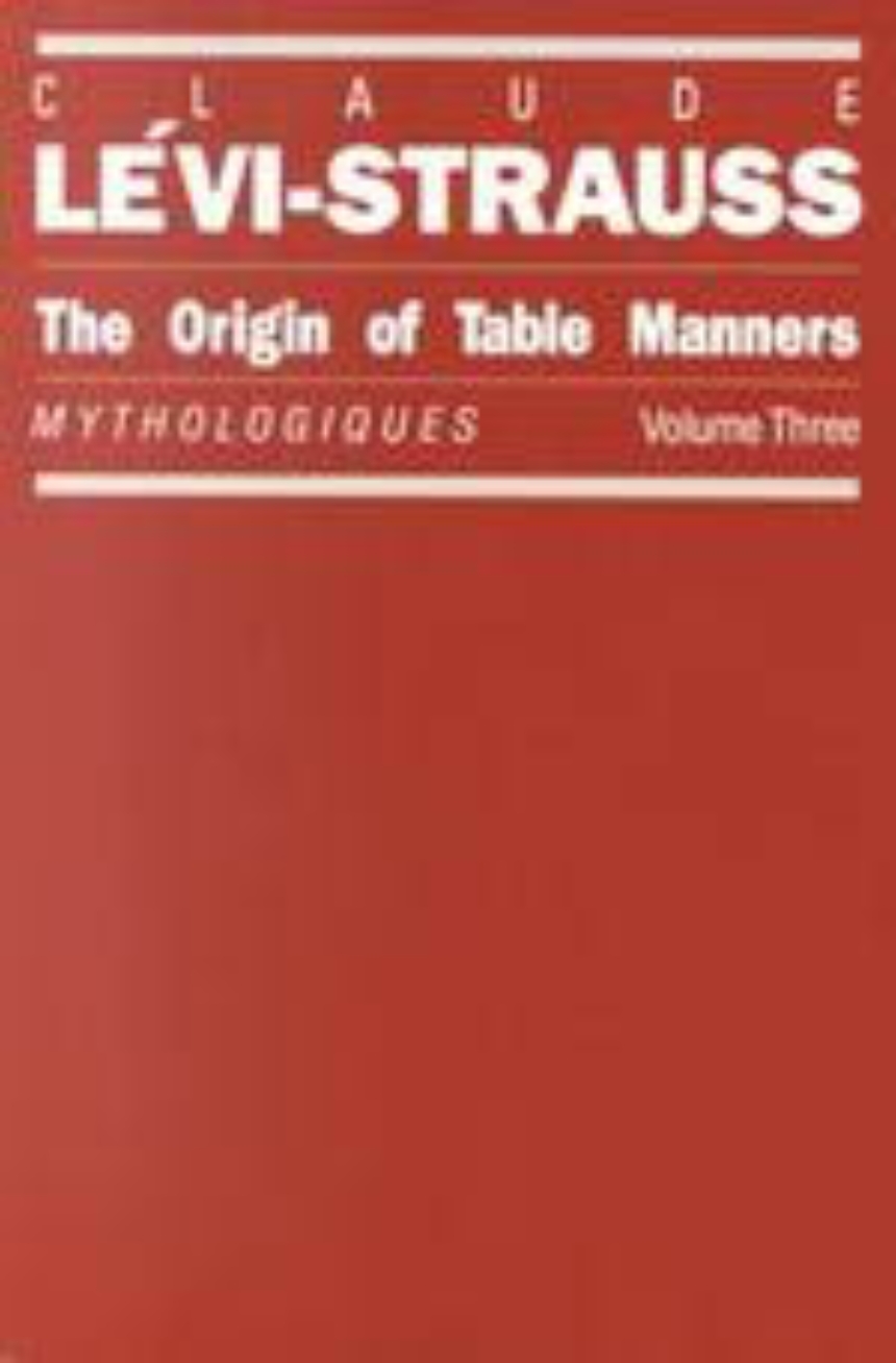 The Origin of Table Manners