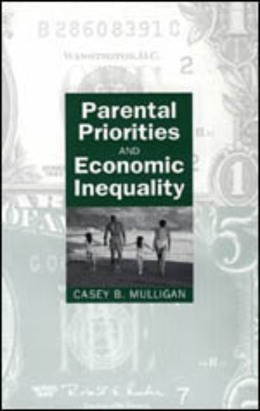 Parental Priorities and Economic Inequality