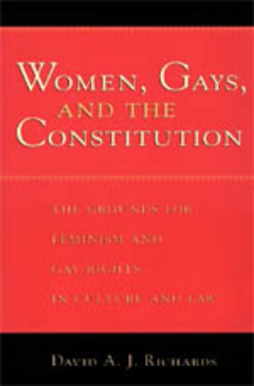 Women, Gays, and the Constitution