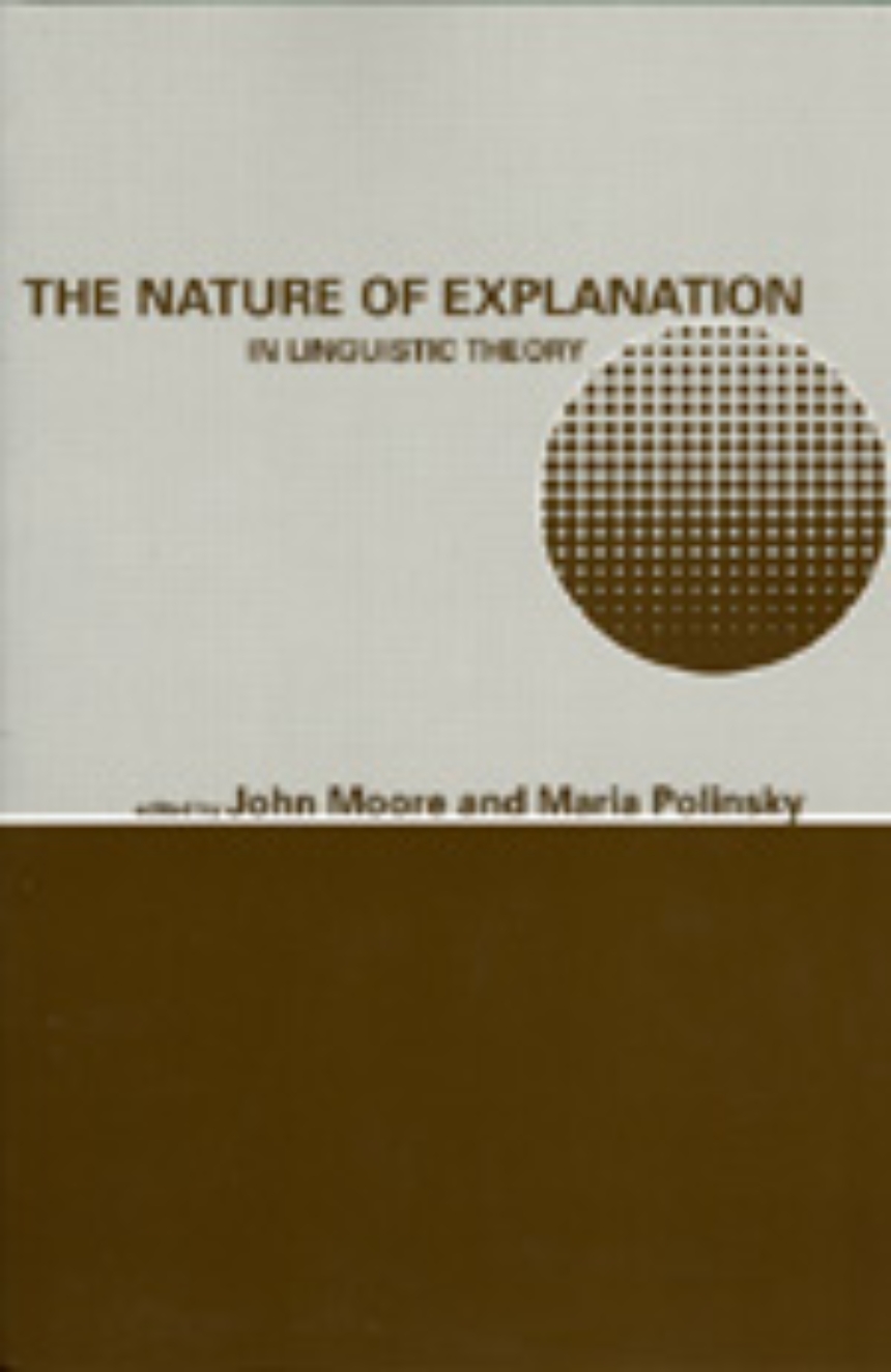 The Nature of Explanation in Linguistic Theory