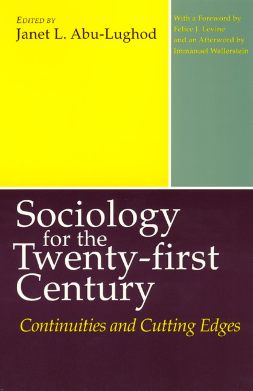 Sociology for the Twenty-first Century