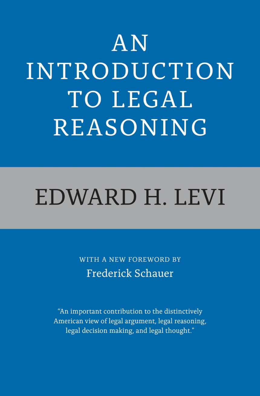 An Introduction to Legal Reasoning