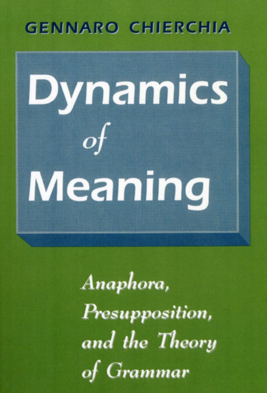 Dynamics of Meaning