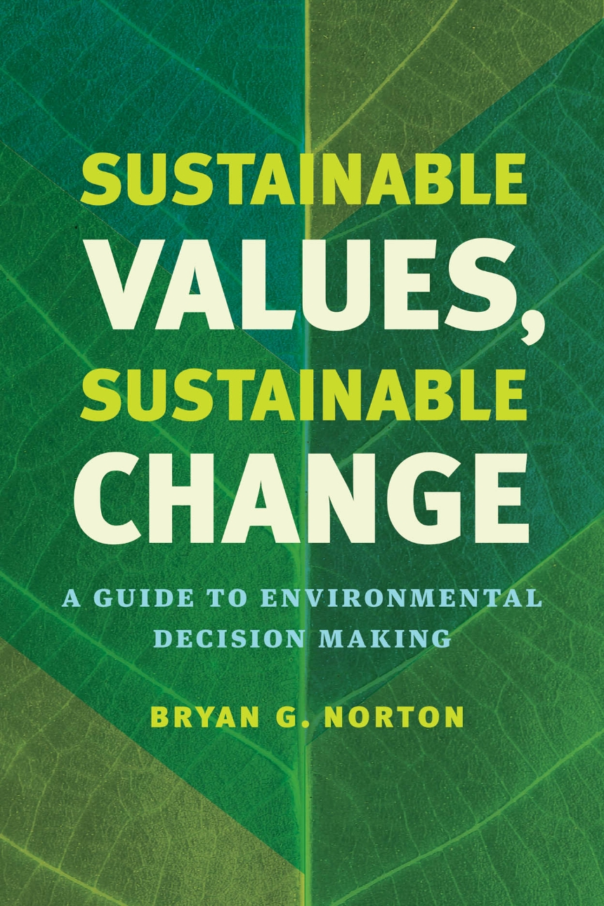 Sustainable Values, Sustainable Change