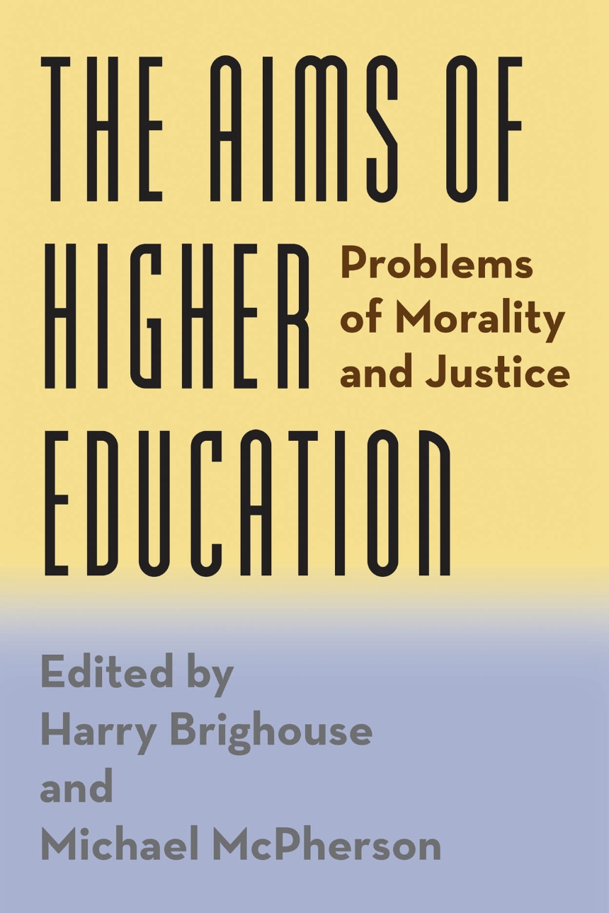 The Aims of Higher Education