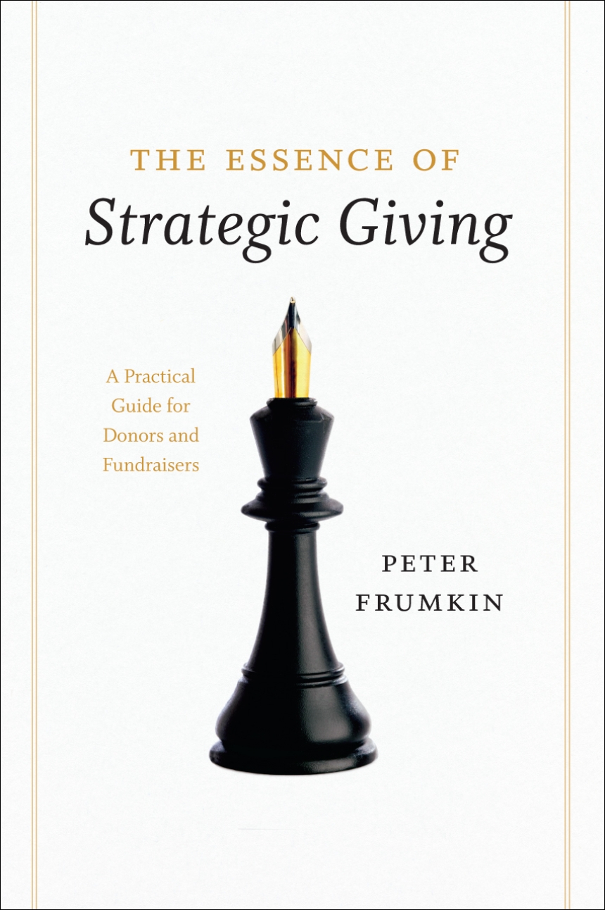 The Essence of Strategic Giving