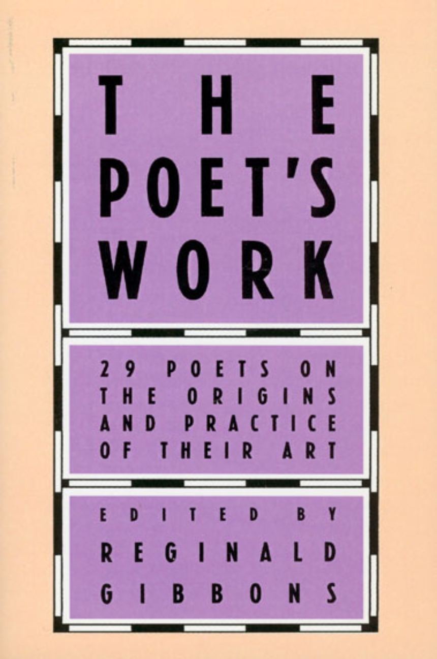 The Poet’s Work