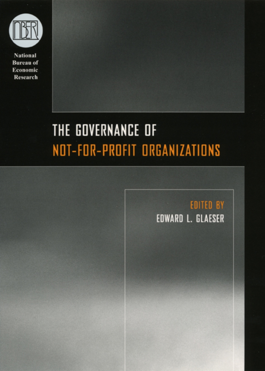 The Governance of Not-for-Profit Organizations