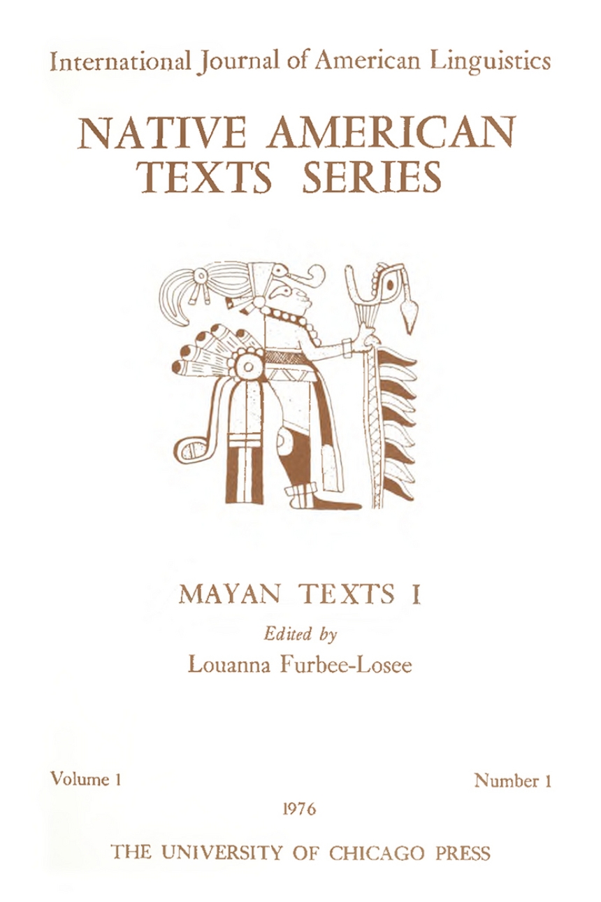 Mayan Texts