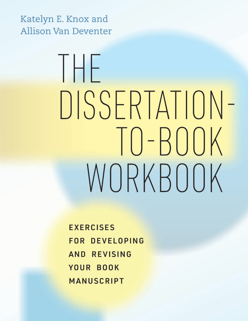 dissertation to book workbook