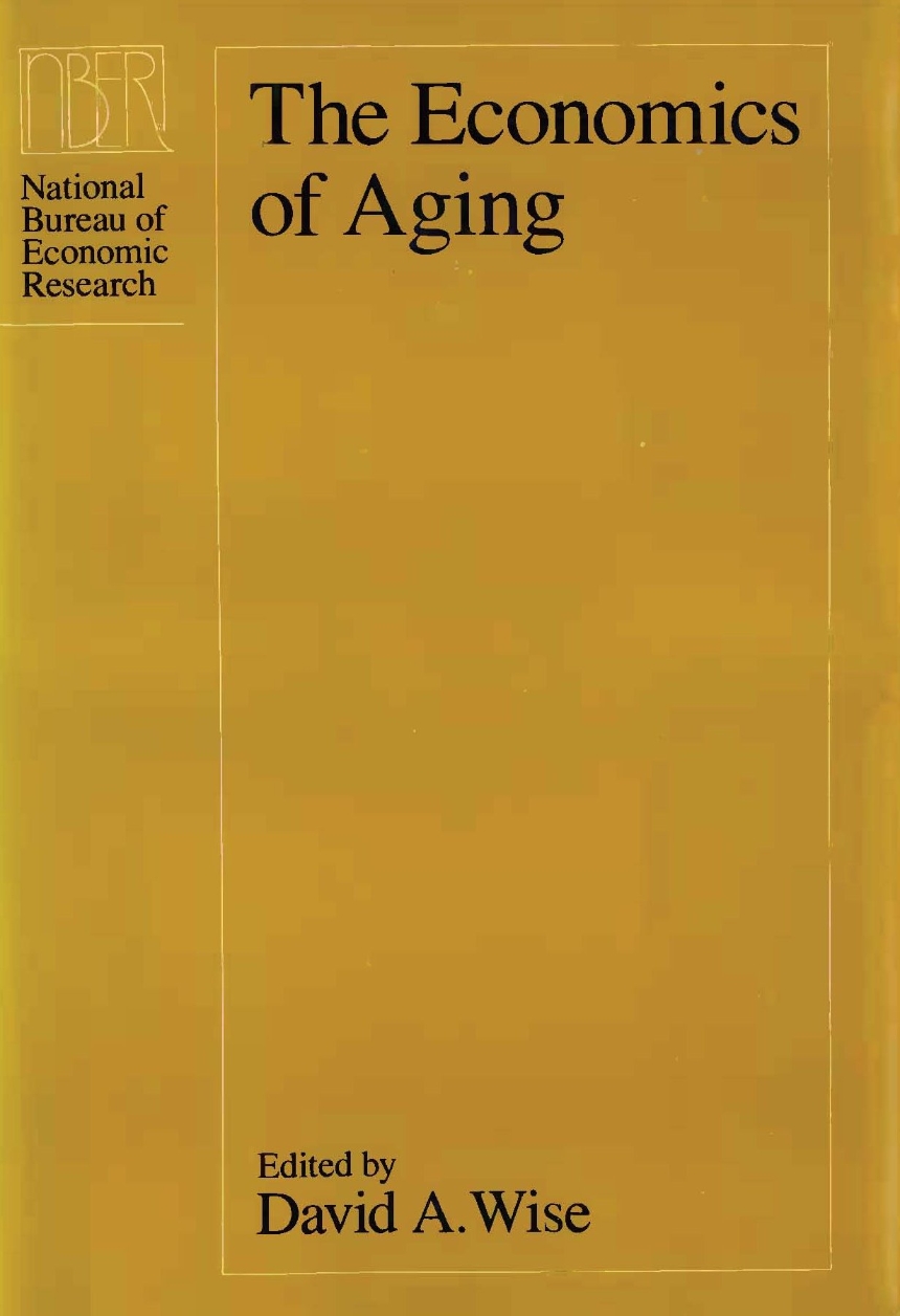 The Economics of Aging