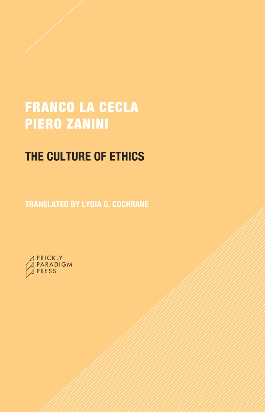 The Culture of Ethics