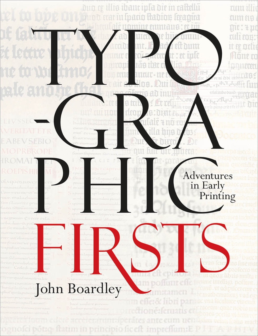 Typographic Firsts