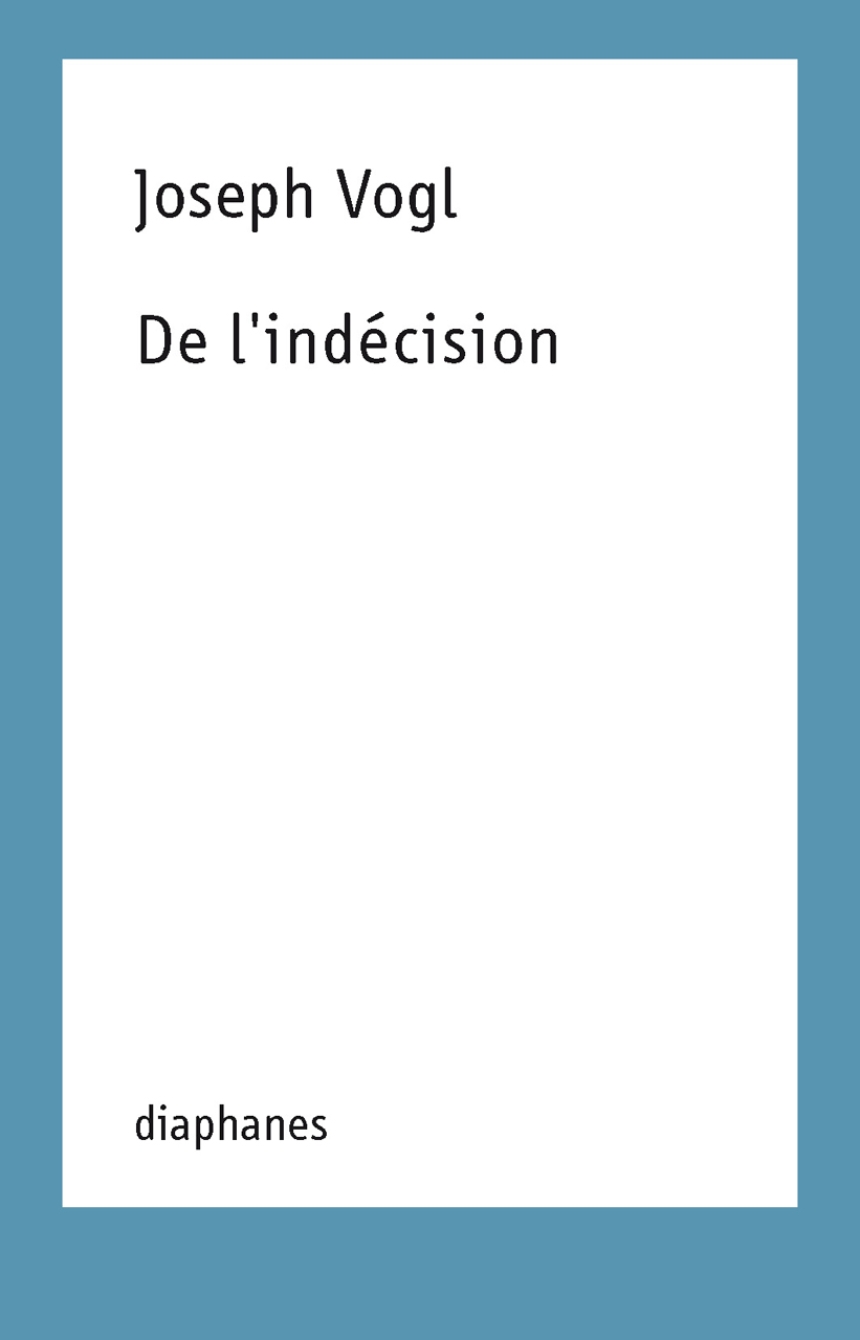 De l’indécision