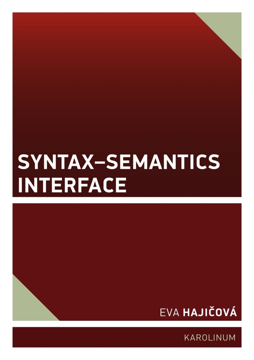 Syntax - Semantics Interface
