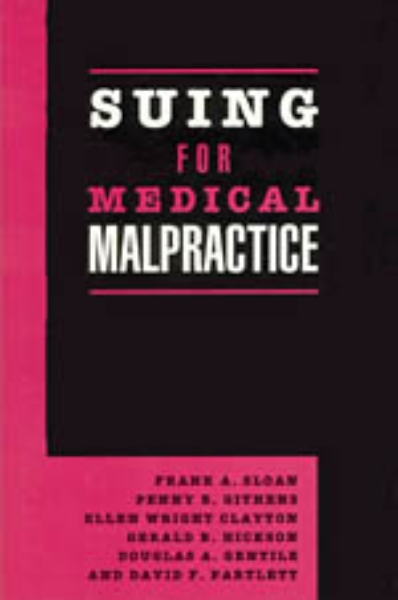 Suing for Medical Malpractice