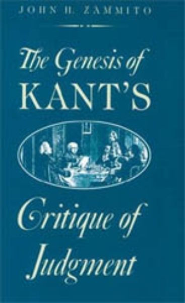 The Genesis of Kant’s Critique of Judgment