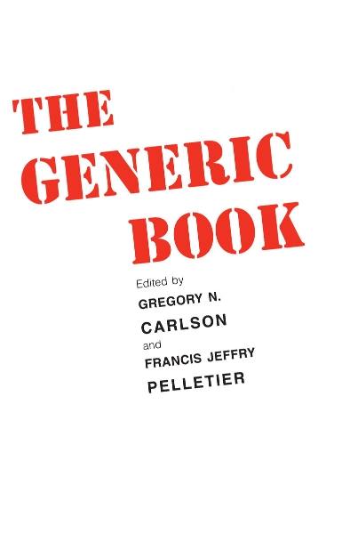 The Generic Book: The Semantics of Generics