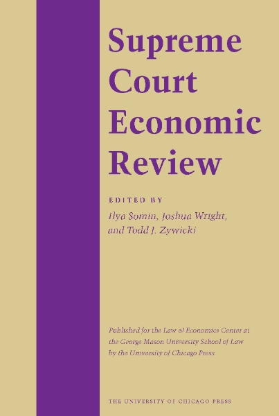 Supreme Court Economic Review, Volume 6