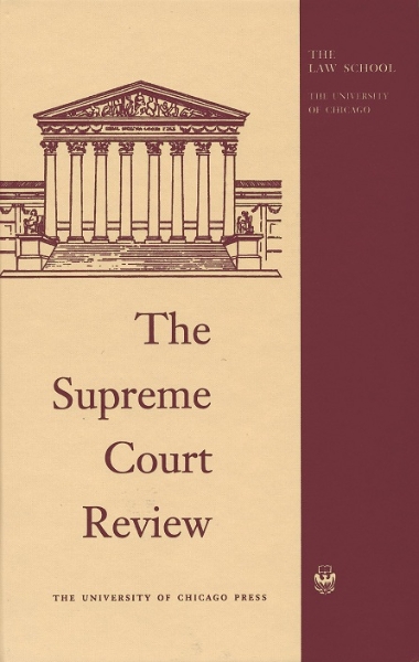 The Supreme Court Review, 1962