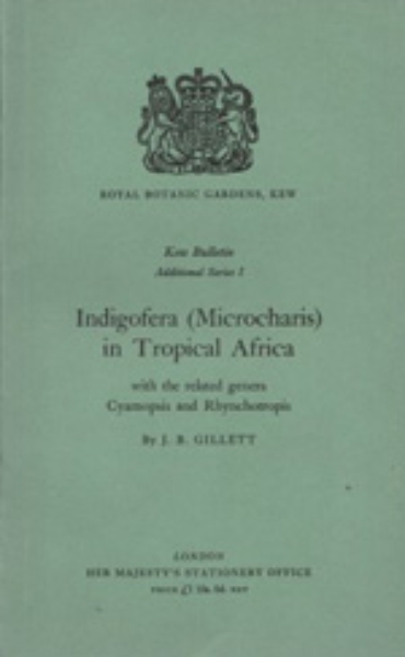 Indigofera (Microcharis) in Tropical Africa