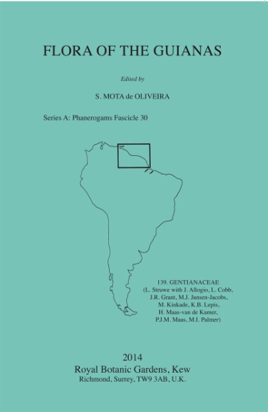 Flora of the Guianas: Series A: Phanerogams Fascicle 30: 139 Gentianaceae