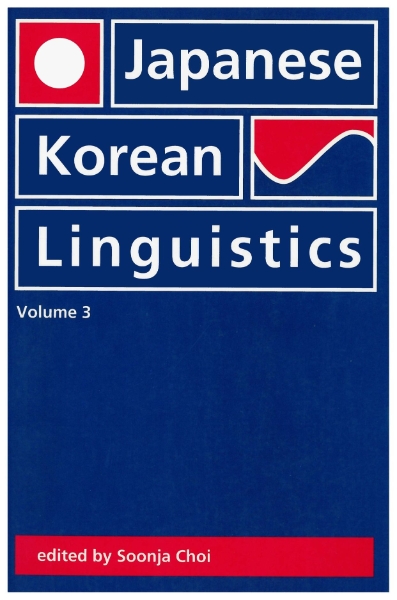 Japanese/Korean Linguistics, Volume 3