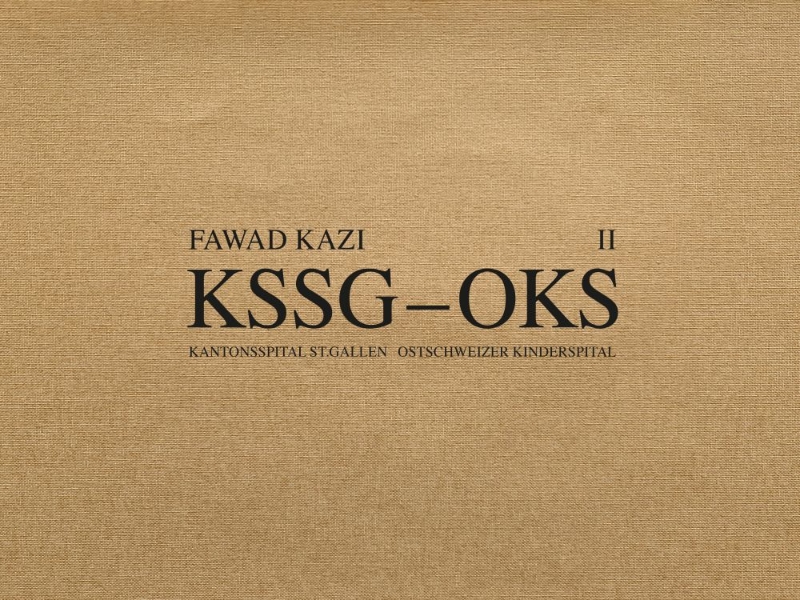Fawad Kazi KSSG—OKS: Volume II: Haus 10