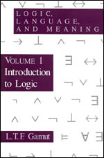 Logic Language And Meaning Volume 1 Introduction To