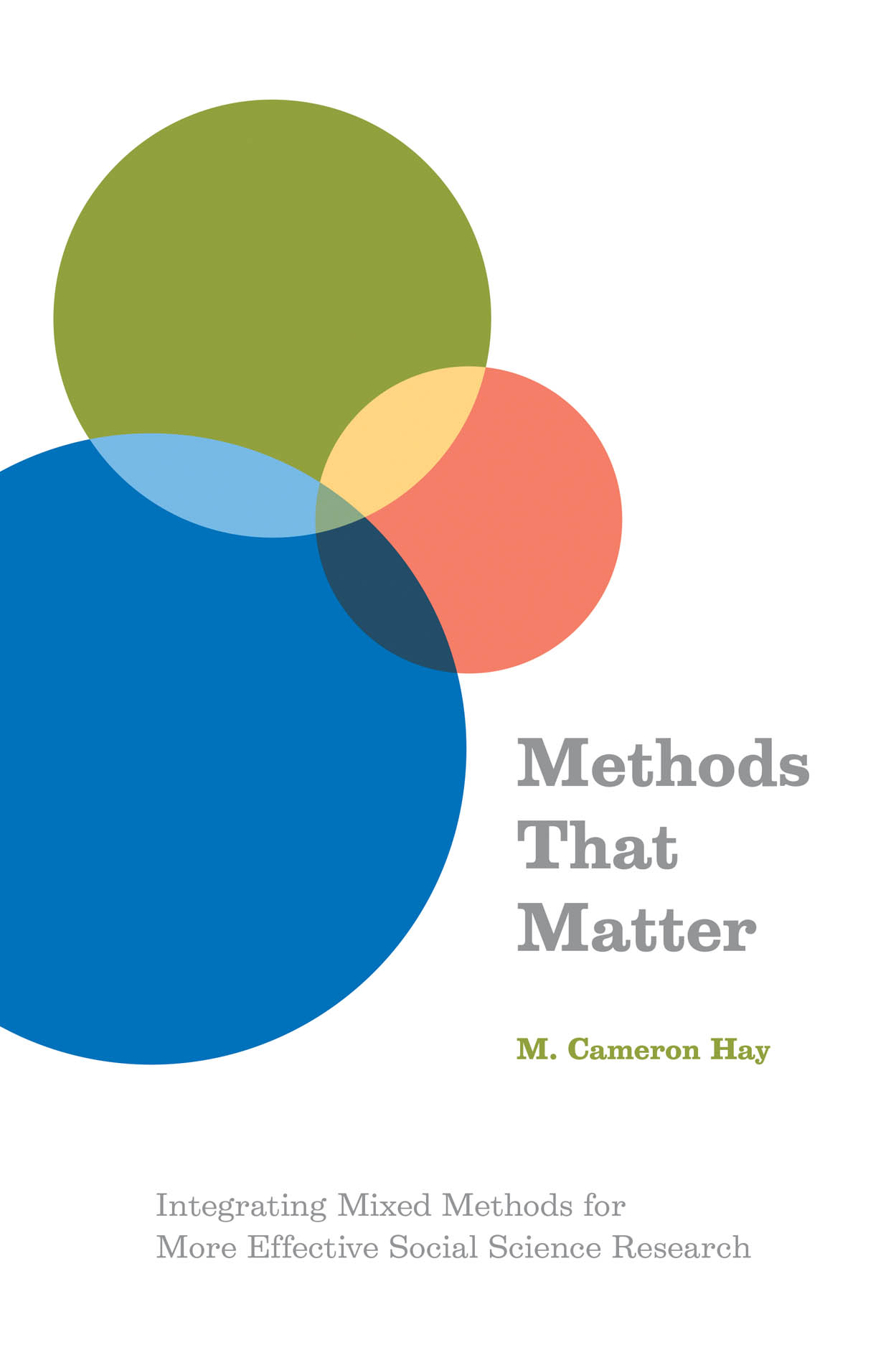 Methods That Matter: Integrating Mixed Methods for More Effective Social  Science Research, Hay