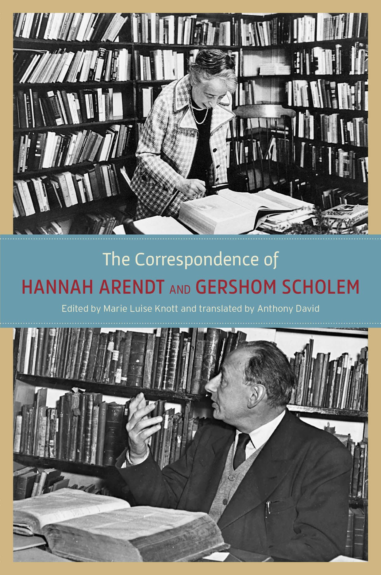 The Correspondence of Hannah Arendt and Gershom Scholem Book Cover