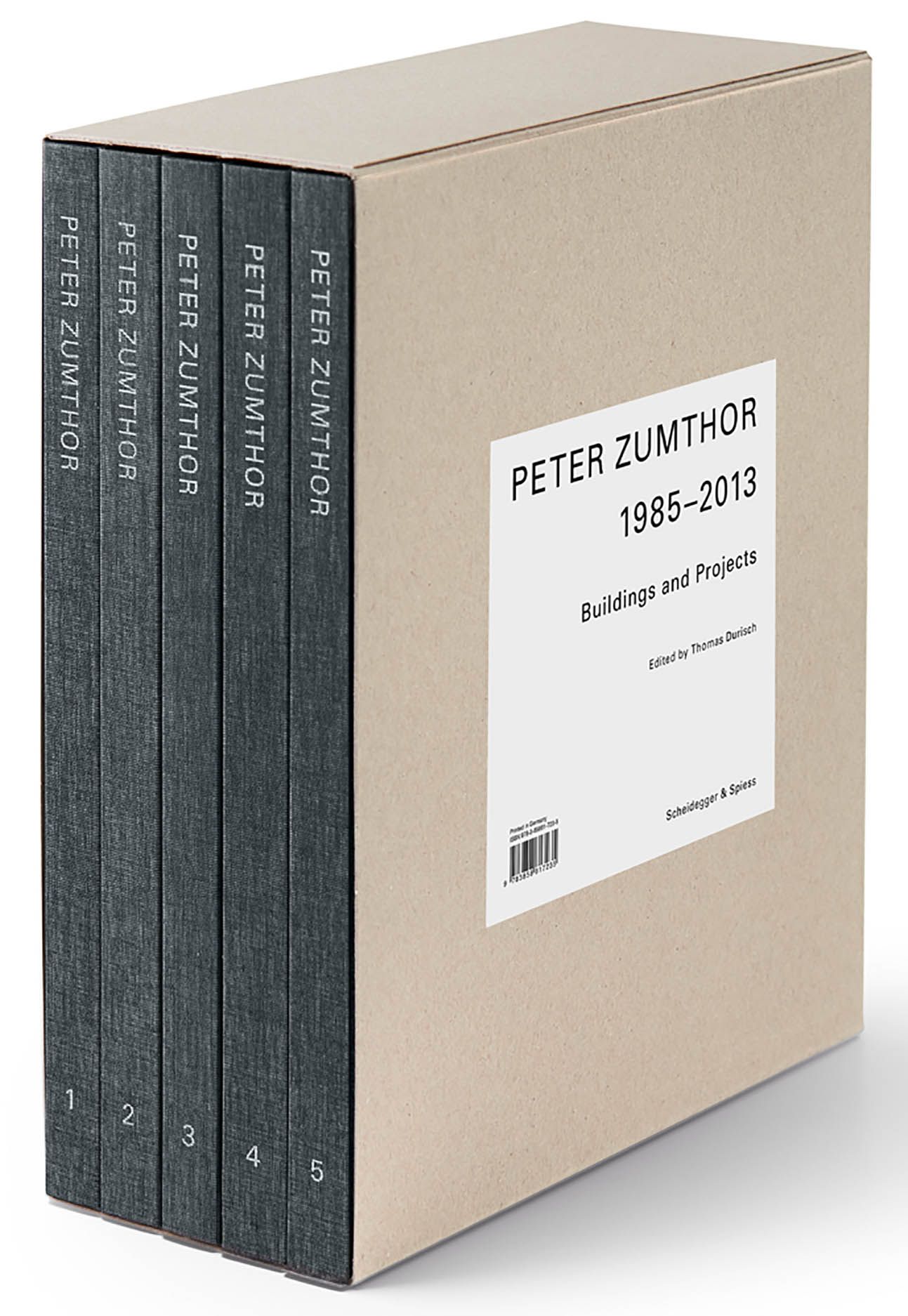 Peter Zumthor 1985-2013: 作品集（英語版） - 本