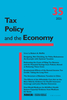 Tax Policy and the Economy - Electronic Edition